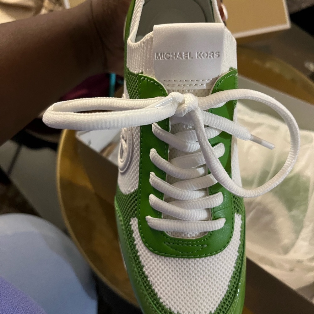 Michael Kors Jungle Green Sneakers